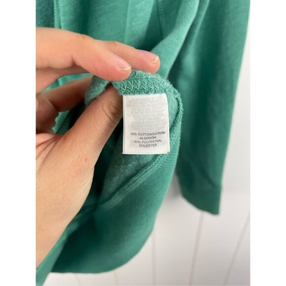 Victoria’s Secret VS Angel Green Stripe Collegiate Full Zip Hoodie XS - Picture 12 of 14